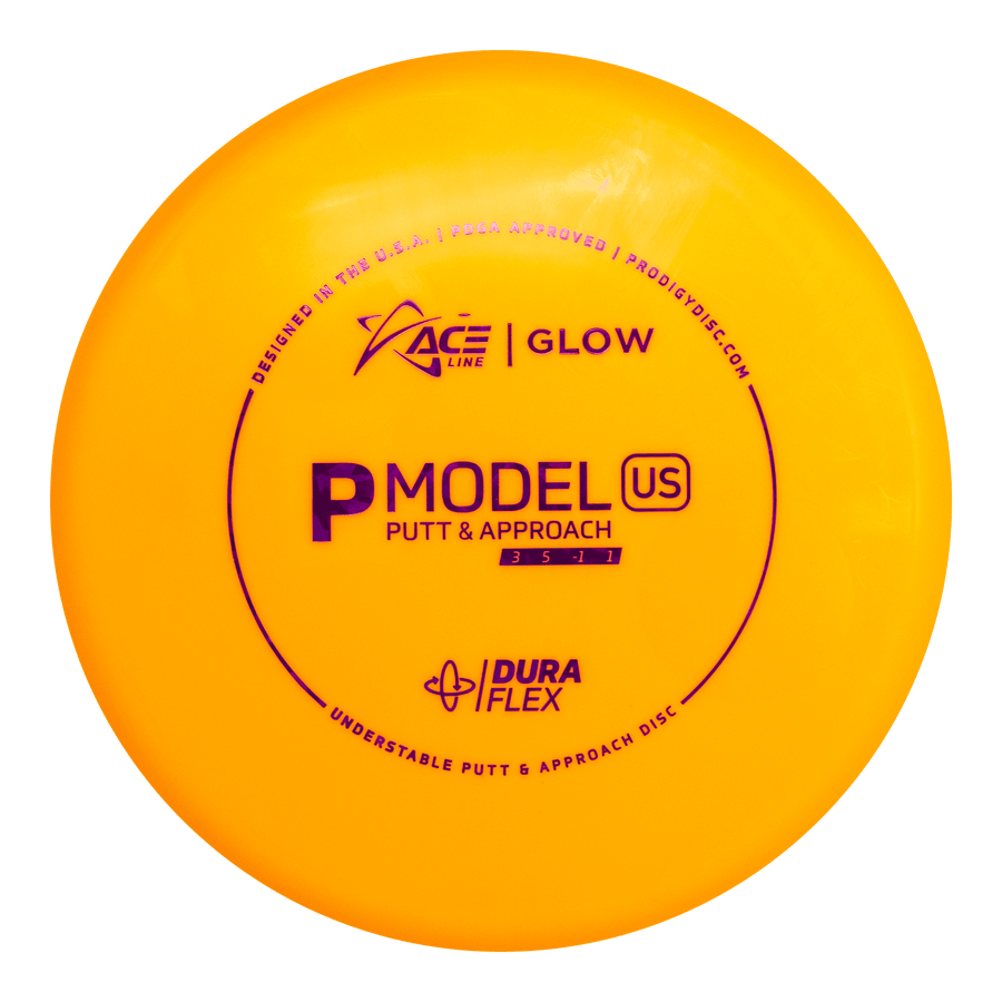 Prodigy Ace Line P Model S Putter - DuraFlex GLOW Plastic