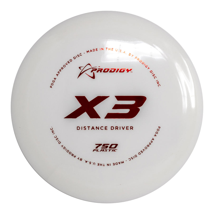 Prodigy X3 Distance Driver - 750 Plastic