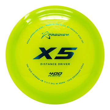 Prodigy X5 Distance Driver - 400 Plastic